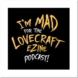 Lovecraft eZine Podcast - text only Posters and Art